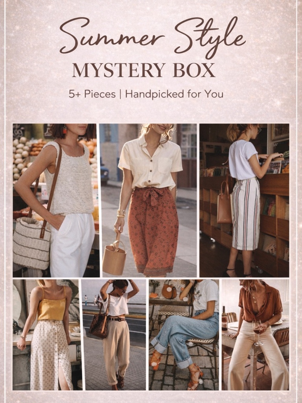Women’s Summer Style Mystery Box | 5+ Piece Bundle | Personalized Outfit